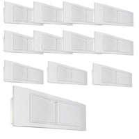 Stile beghelli lampada emergenza led incasso bianco 1499 11watt 6h ip40 pezzi 12