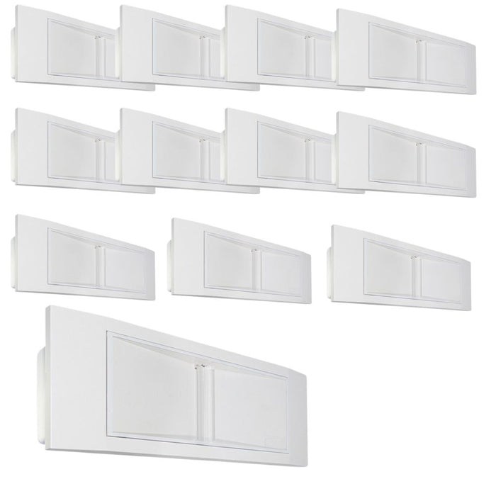 Stile beghelli lampada emergenza led incasso bianco 1499 11watt 6h ip40 pezzi 12