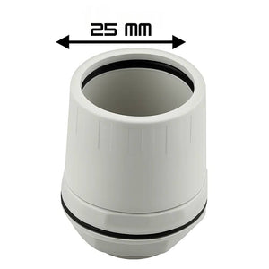 Faeg raccordo per tubo rigido ip65 passo metrico 1,5 *** diametro 25 millimetri, confezione 1