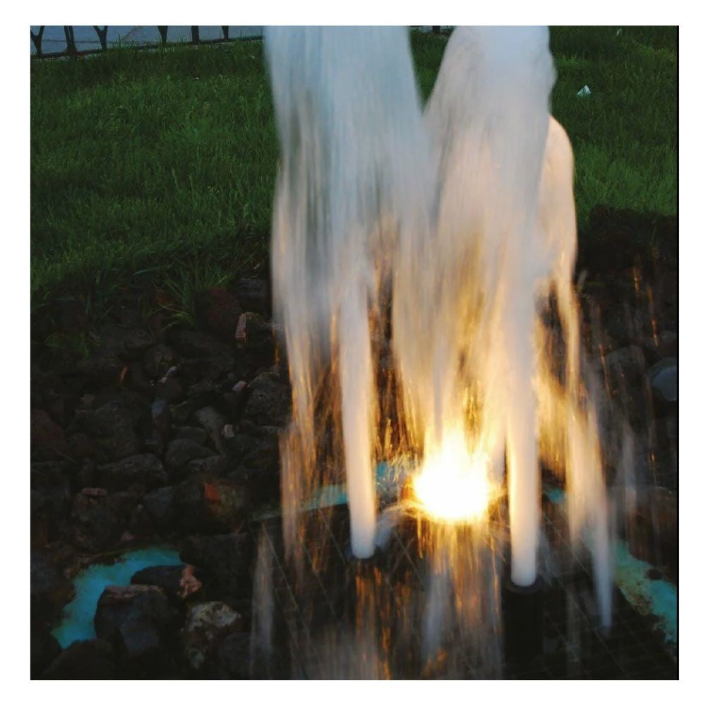 Faretto multistar a led per laghetti e giardini da 2 watt