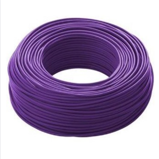 Cavo elettrico cordina unifilare fs17 sezione 1,5mmq colore viola 100 metri