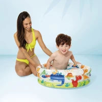 57106NP - Piscina Baby Pool 3 Anelli 61X22 Cm