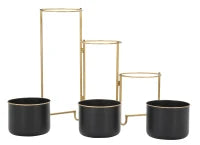 Porta Vasi 3 Goldy Cm 68X22,5X55