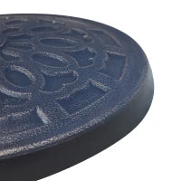 Base Ombrellone Rotonda da Giardino in Resina Ø44 × 33cm