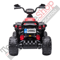 Quad Elettrico per Bambini Quad Medio Sport 12V-Rosso
