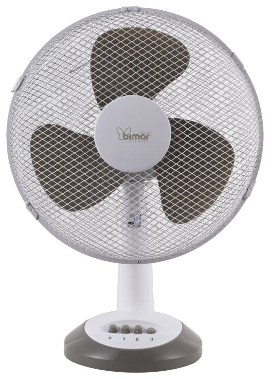 Bimar Ventilatore Tavolo VT312 30cm 3 Velocità Inclinazione Regolabile Silenzioso Design Moderno