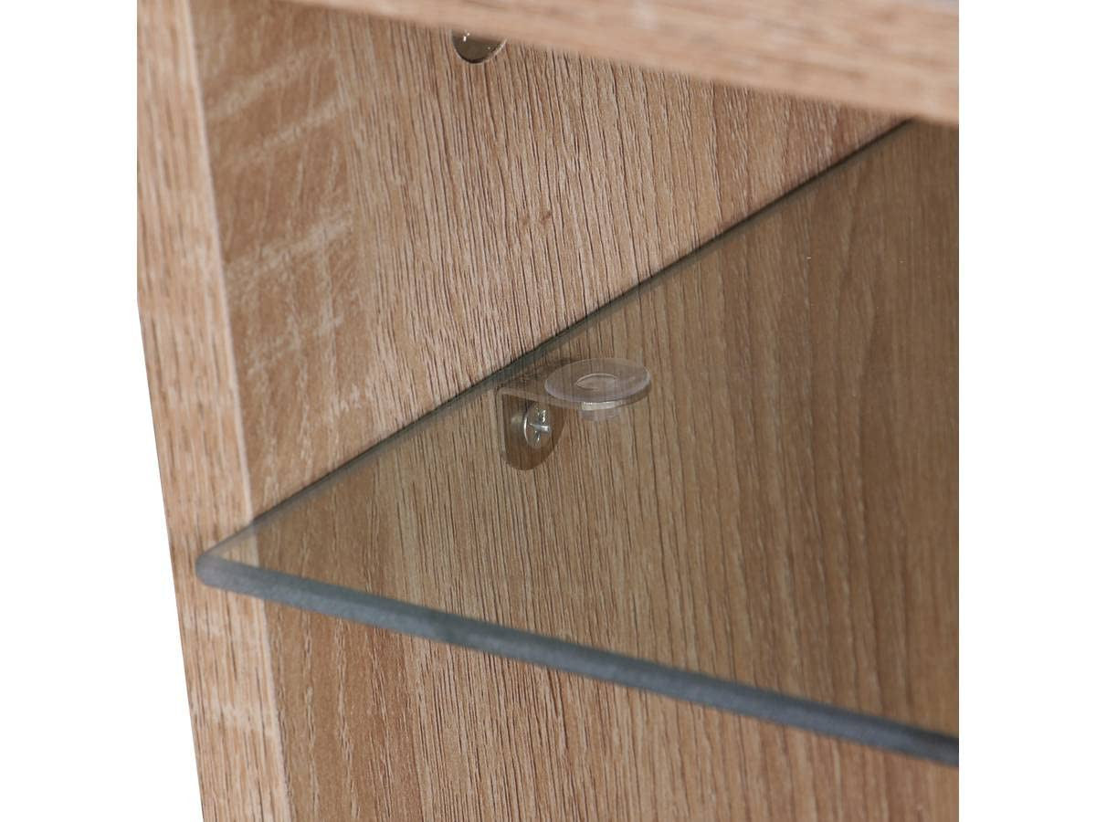 Mobile TV Rovere con LED per TV 32-65 pollici Habitat et Jardin