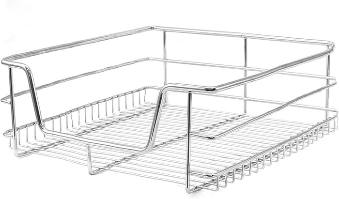 Tirare Fuori Cestini in Acciaio da Cucina Cestelli Organizzazione Credenza da 40cm