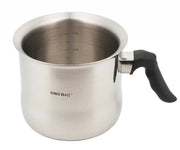 Kinghoff KH-3108 Pentola per latte fischiante in acciaio inossidabile da 1 l
