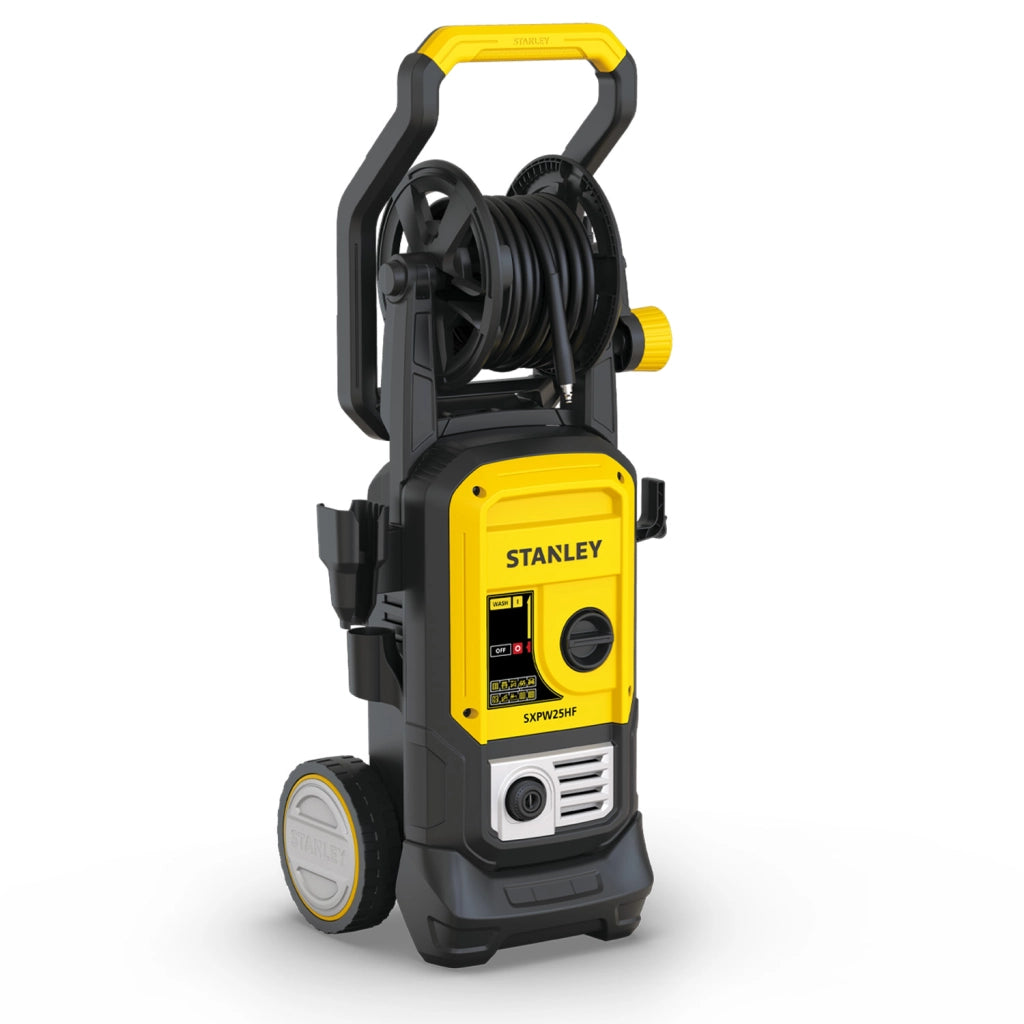 Stanley Idropulitrice SXPW25HF ad Alta Pressione, per Auto ed Esterni Casa, con Manico Pieghevole (170 bar, 500 l/h, 2500 W) Modello 2026