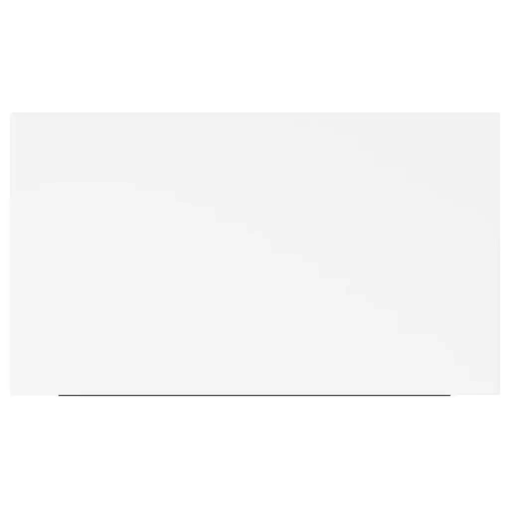 2 pz Scaffali a Parete | Ripiano a parete | Mensole a Parete Bianchi 40x23x3,8 cm in MDF