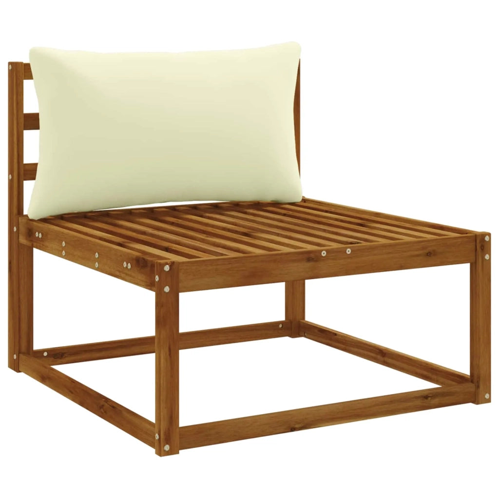 Cuscino per Schiena a 1 Pezzo PUTTEN 100% Poliestere Crema 947009
