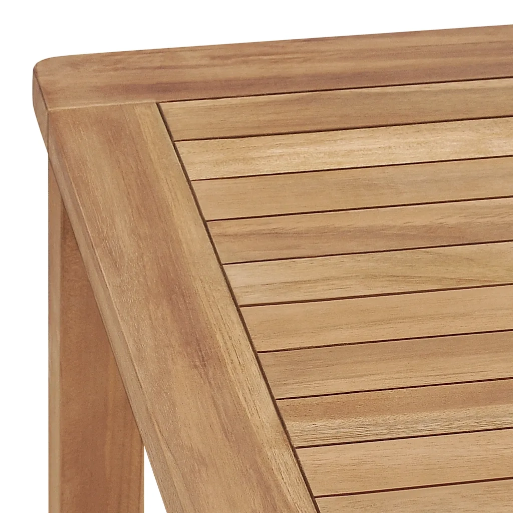 Tavolo da Pranzo da Giardino | Tavolino da esterno 140x80x77 cm in Massello di Teak