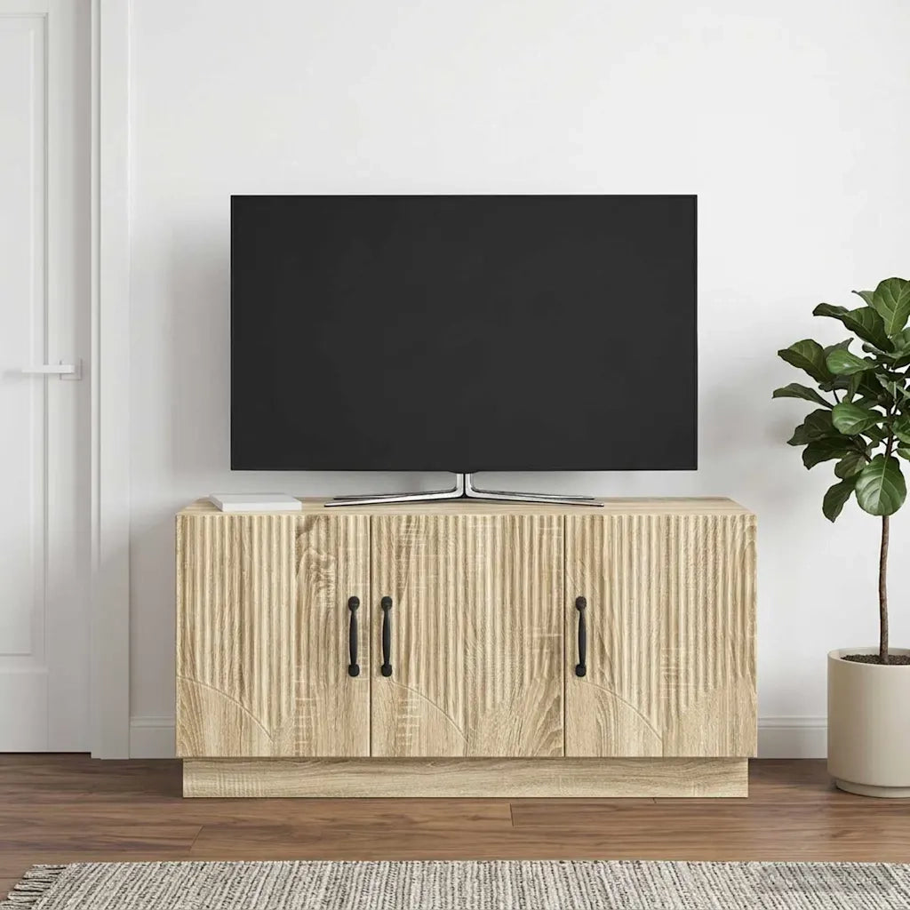 Mobile TV Rovere Sonoma 99 x 34,5 x 47 cm Legno ingegnerizzato 895407