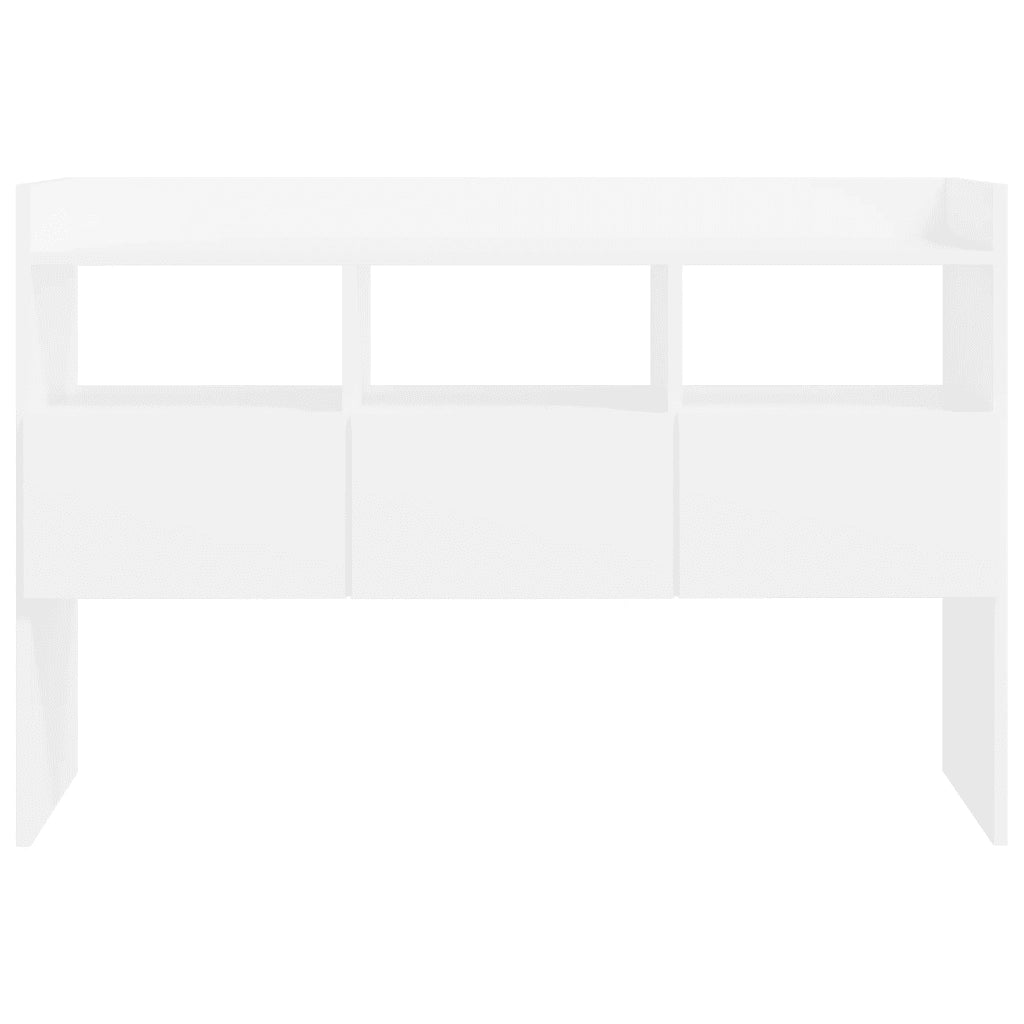 Credenza | Madia | Buffet da pranzo | Armadio da pranzo Bianca 120x30,5x70 cm in Legno Multistrato
