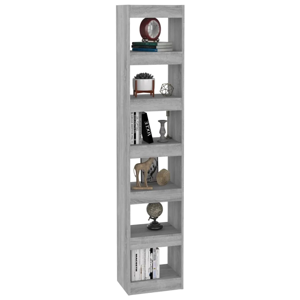 Libreria/Divisorio Grigio Sonoma 40x30x198 cm
