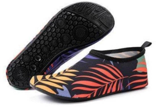 Scarpe per la spiaggia in gomma con suola spessa - taglia XL/(40-41) - altezza 24-25 cm - scarpe da bagno sottili e respiranti - scarpe da immersione - scarpe da tennis - scarpe da spiaggia e calze - per piedi nudi, yoga amichevoli e calze senza calze