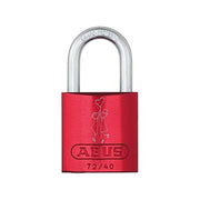 ABUS 712476 Love Lucchetto a Libro Cilindro di Precisione a 6 Steli Doppia Chiusura Sicurezza Livello 6 colore Rosso
