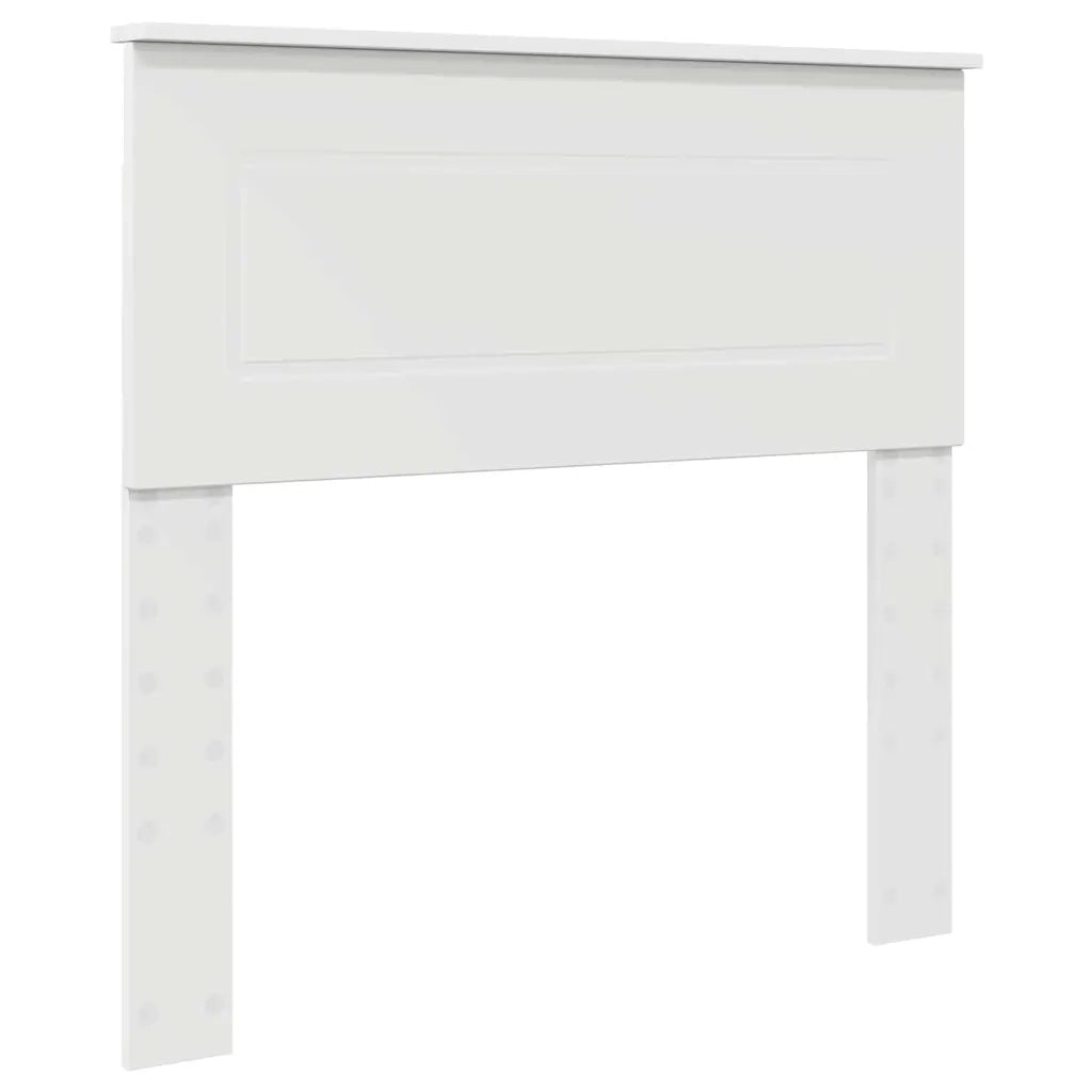 Testiera-Testata-Testiera Decorativa Bianco 90 cm Legno multistrato 882129