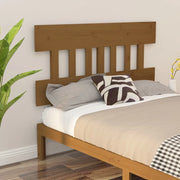 Testiera per Letto ambra 183,5x3x81cm in Legno Massello di Pino 819138