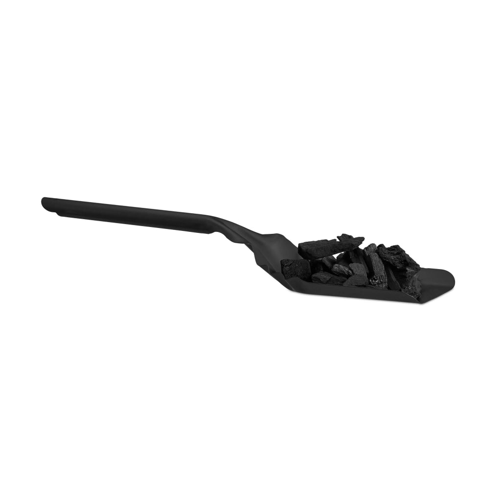 Camino pala cenere 49 cm acciaio forno fornello nero 13_0001953