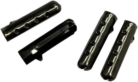 Set di riparazione per cordoncini con punte metalliche - Cordoncini per scarpe punte estreme - 4x23mm - Soluzione di riparazione duratura