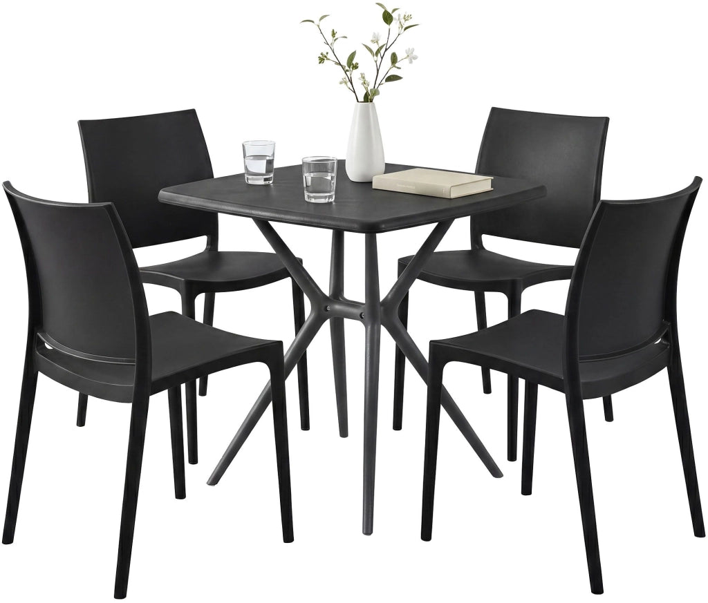 Gartenmцbel-Set Amino mit 4 Stьhlen