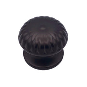 Pomolo fisso per porta SAGUATTI 161/70IB in alluminio marrone opaco