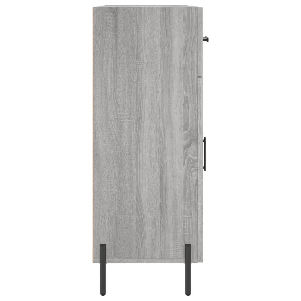 Credenza | Madia | Buffet da pranzo | Armadio da pranzo Grigio Sonoma 69,5x34x90 cm in Legno Multistrato