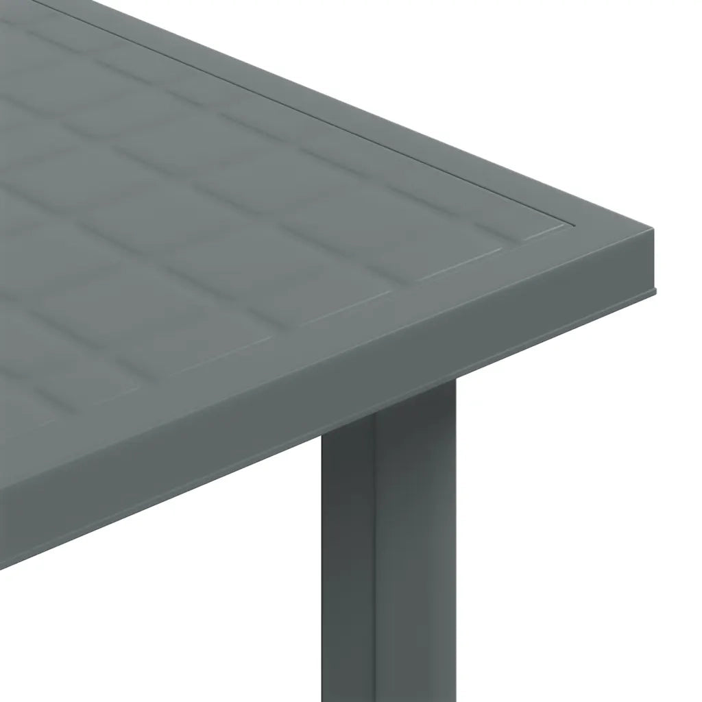 Tavolo da Giardino Verde 80x75x72 cm in Plastica 48803