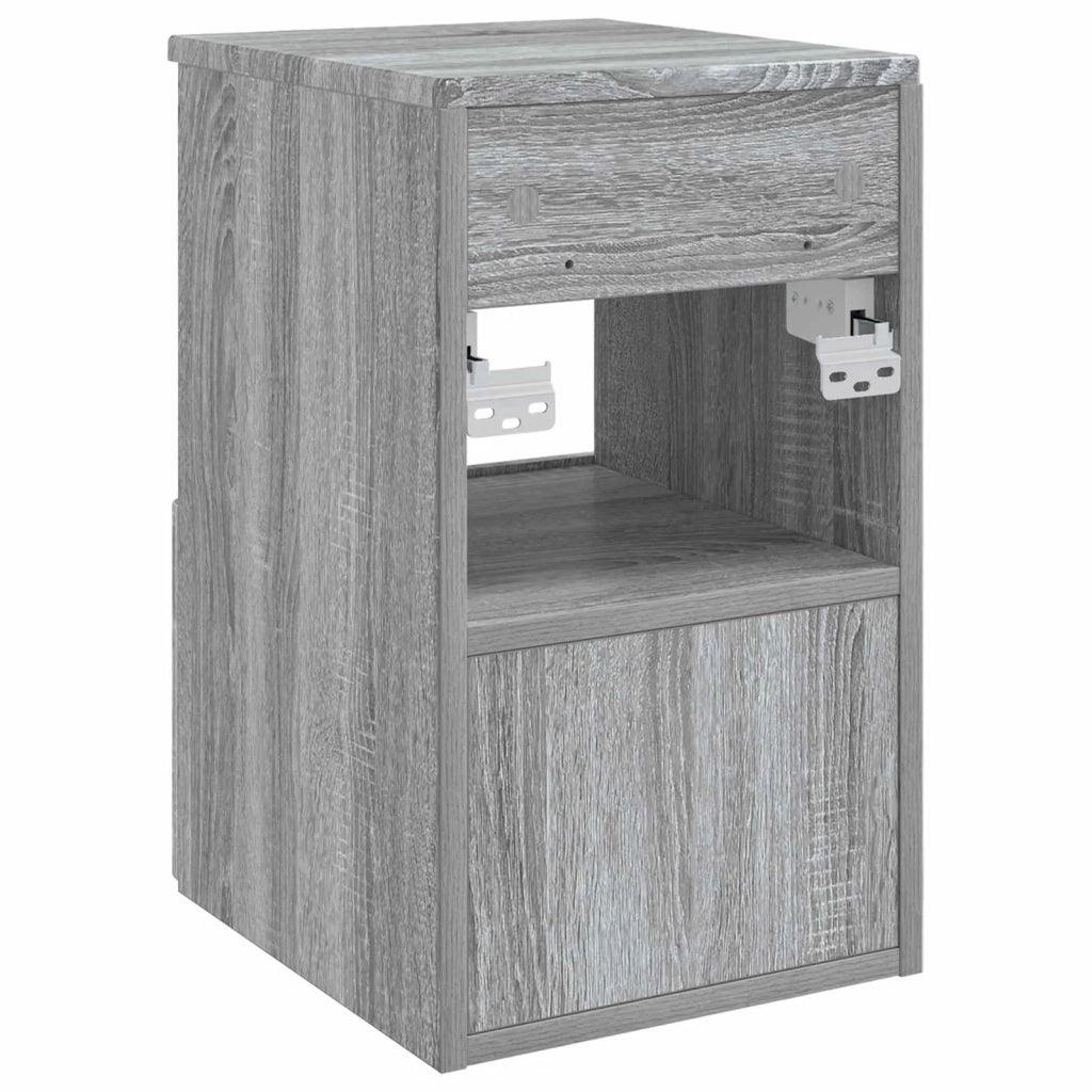 Mobile da Bagno Sonoma grigio 30 x 44,5 x 50 cm 890508