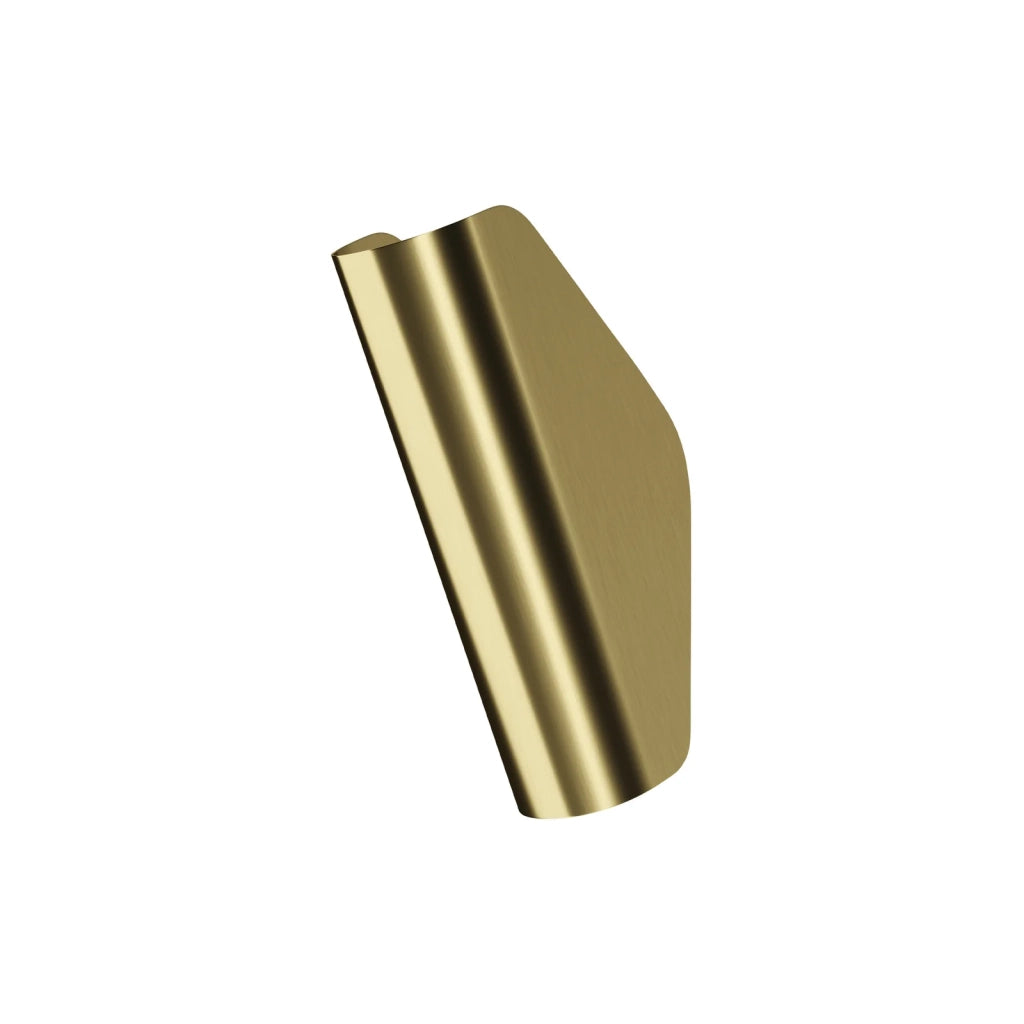 Applique Da Parete Moderna Notta 1 Luce G9 40W Metallo Ottone Ip20