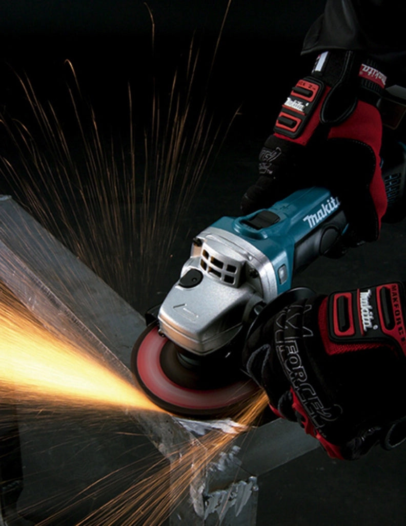 Mini-Smerigliatrice MAKITA DGA452RTJ1 (1 x 5,0 Ah + DC18RC + MAKPAC 3)