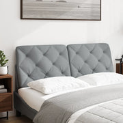 Cuscino Testiera Grigio Chiaro 120 cm in Tessuto CFW9716734