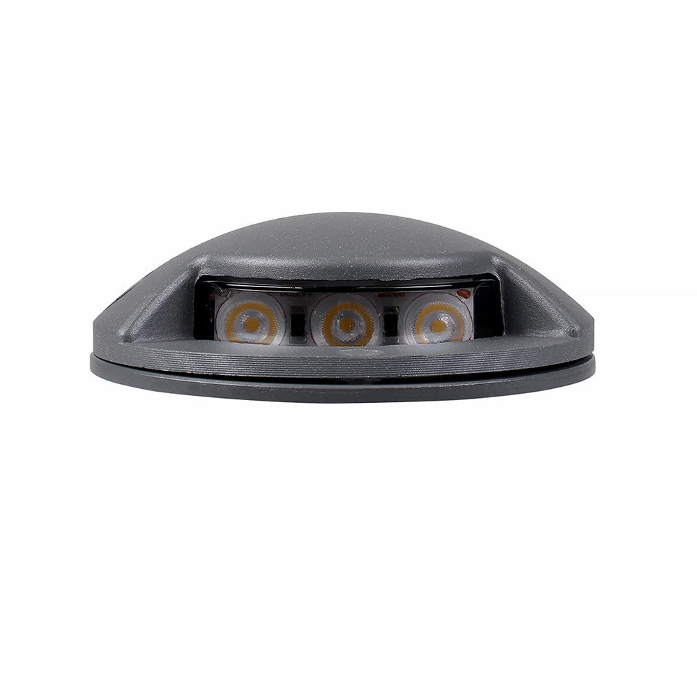 FARETTO LED CALPESTABILE DA ESTERNO 3W IP65 MONO-EMISSIONE LUCE NATURALE - ILLUMINAZIONE RADENTE A BASSO CONSUMO IDEALE PER GIARDINI VIALETTI TERRAZZI E PAVIMENTAZIONI