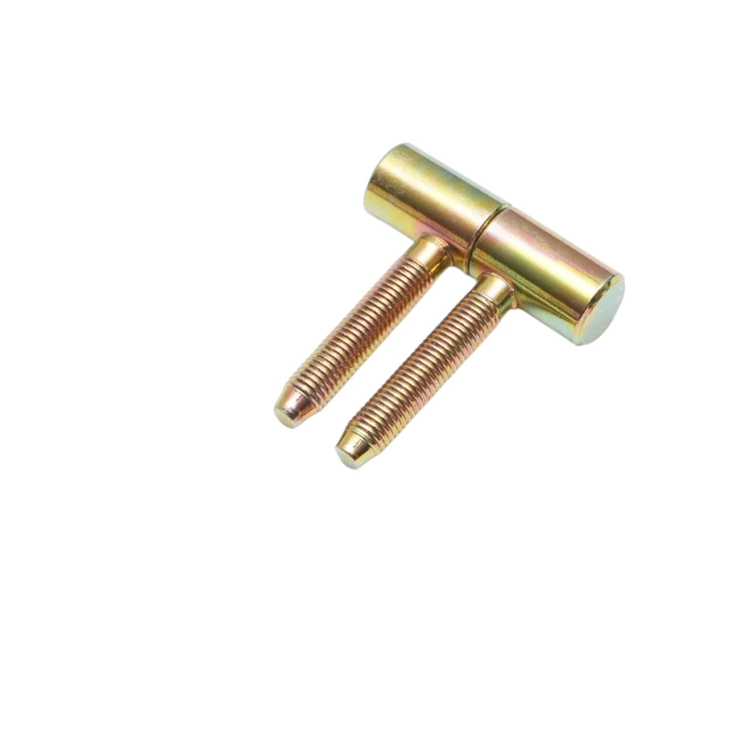 Cerniera cilindrica con 2 perni – 16×52 mm, zincatura gialla