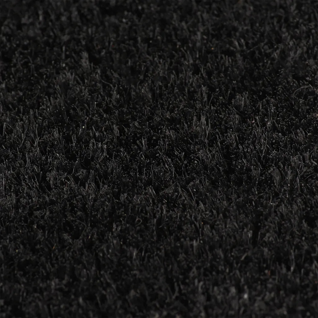 Zerbino | Tappetino Nero 100x200 cm in Fibra di Cocco
