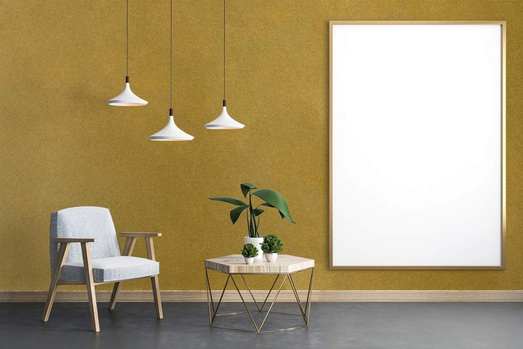 Idropittura Colorata Superlavabile per Interni HomeColor, Colore Oro, 0.75L