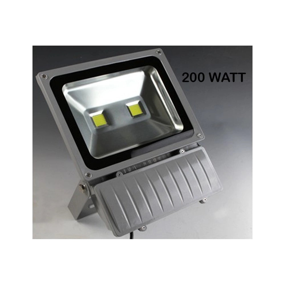 Trade Shop - Faro Led Slim Faretto Luce Calda Alta Luminosita' 10w 20w 30w 50w 80w 100w Ip66 -