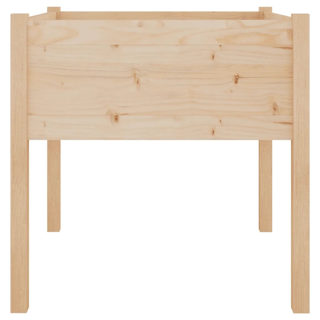 Fioriera da Giardino 70x70x70 cm in Legno Massello di Pino 810809