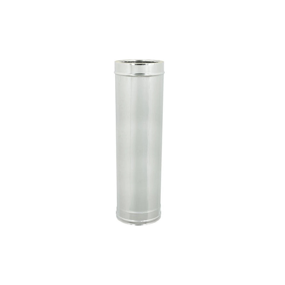 Tubo inox da 100-150 x 1000mm coibentato dp doppia parete