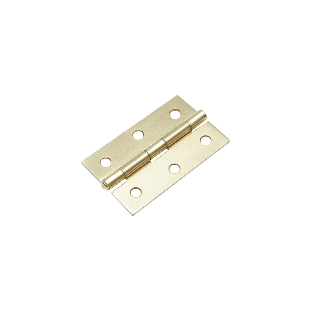 Set di 2 cerniere invisibili per mobili – 75 × 49 mm zincate con viti