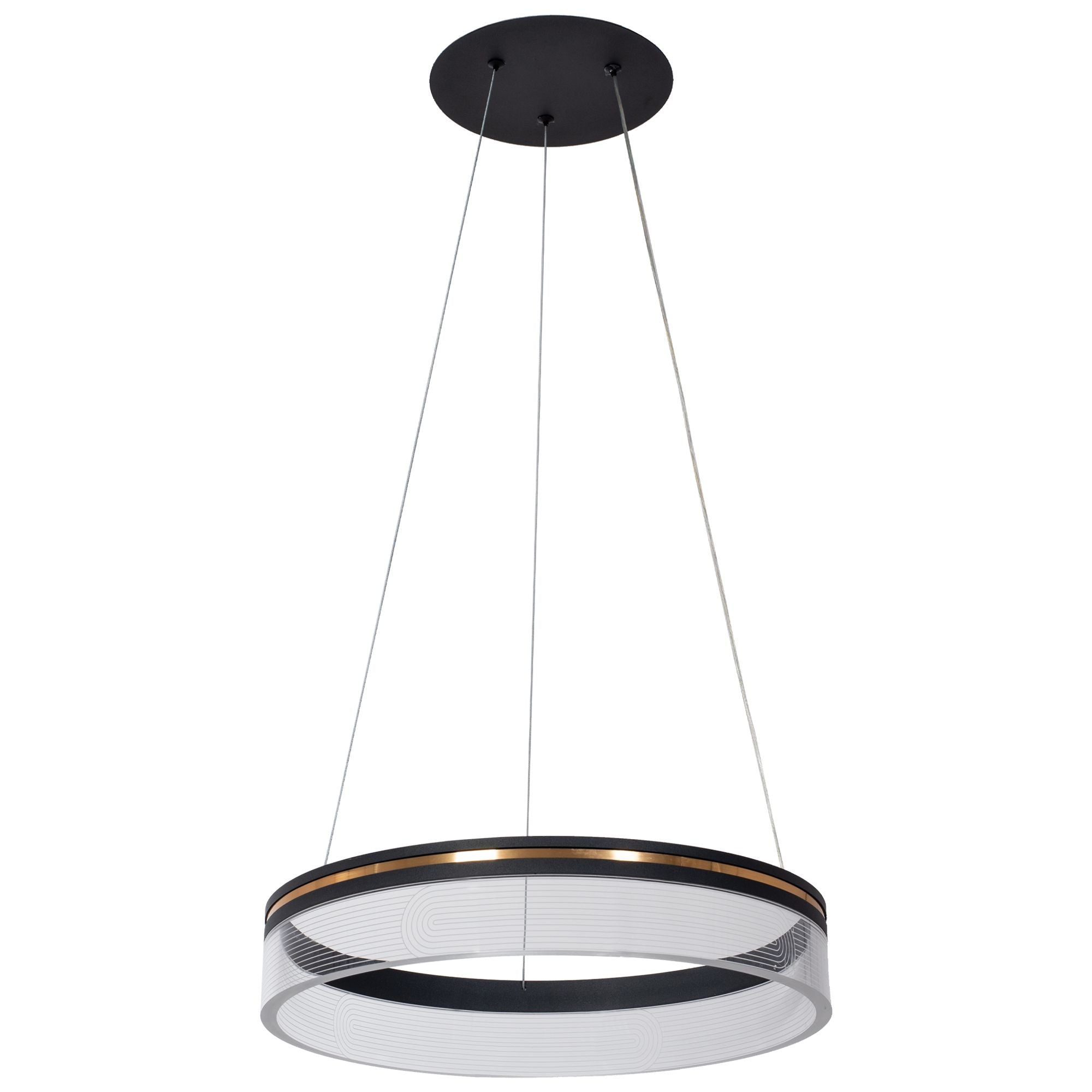 Lampada App1191-cp 40cm Black