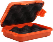 Boxe impermeabili per esterno - resistente a shock - scatola di plastica sigillata - impermeabile - contenitore di sopravvivenza - piccoli strumenti - S-arancione.