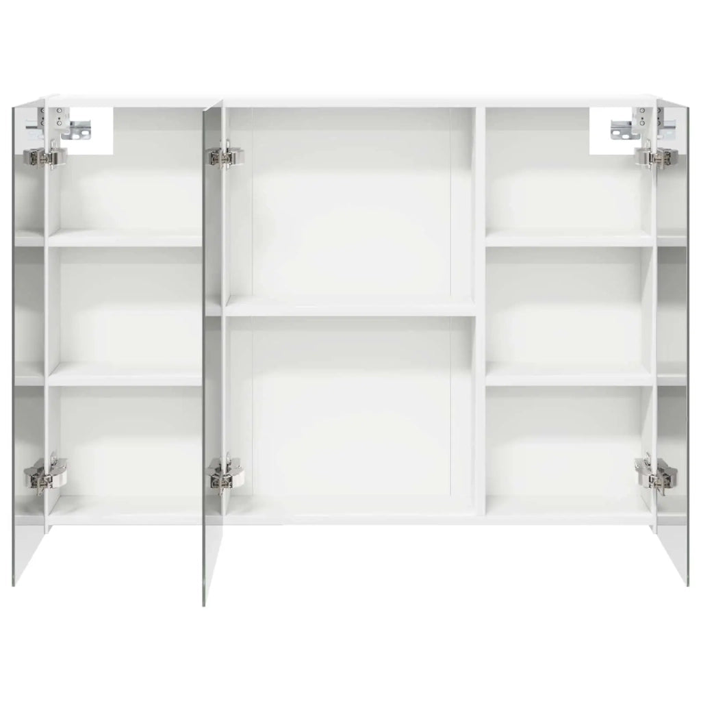 Mobiletto per specchio da bagno Bianco 100 x 14,5 x 70 cm 889119