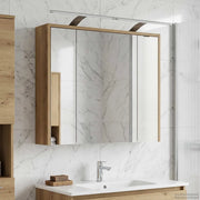 Mobiletto per specchio da bagno Rovere Artigianale