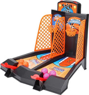 Gioco da Tavolo di Tiro a Canestro 2 Giocatori per Bambini - Set di Giochi Intellettivi da Desktop con 6 Palle.