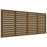 Testiera | Testata da Parete Ambra 166x3x91,5cm in Legno Massello di Pino