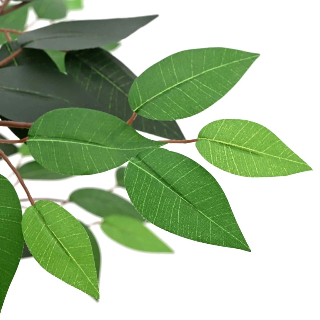 Pianta Ficus Artificiale Verde 90 x 16 x 110 cm Tessuto e Legno CFW3609759
