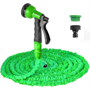 Serpentina estensibile per giardino - Sprogetto flessibile con 8 getti - 30 m - Verde